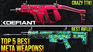 XDefiant Top 5 BEST TTK WEAPONS You NEED To Use XDefiant Fastest TTK Guns [upl. by Ynatsyd]