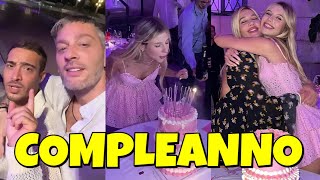 Micol Incorvaia compie gli anni alla festa oltre a Clizia e Edoardo Tavassi cè Antonino Spinalbese [upl. by Spillar191]