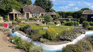 A walk around The Old Smithy Gardens Godshill Isle of Wight June 2022 [upl. by Allemaj]