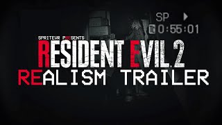 RESIDENT EVIL 2 REALISM TRAILER [upl. by Etteyniv]