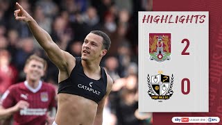 HIGHLIGHTS Northampton Town 2 Port Vale 0 [upl. by Christoper]