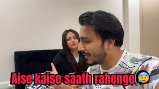 Aise kaise saath rahenge😰 vlog vihaannjasleen jahaann [upl. by Ellertal]