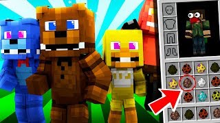 ANIMATRONICOS DE FNAF EN MINECRAFT [upl. by Enitnelav]