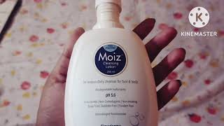 My skincare with Moiz cleansing lotion skincare gentlecleanserforsensitivedryskin [upl. by Hilton346]