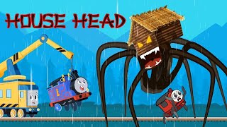 House Head 🆚 Thomas Train amp Choo Choo Charles solomixgame [upl. by Annalee]