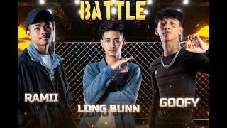 រៀល Riel GOOFY VS LONG BUNN VS RAMII  TEAM RUTHKO  THE RAPPER CAMBODIA [upl. by Idner103]