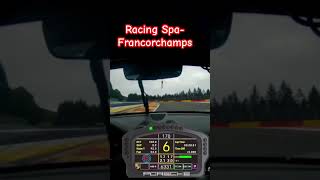 Racing Cockpit View 👀 automobile racing motorsport porsche [upl. by Ariamo737]