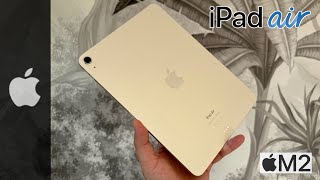 Apple iPad Air 11” chip M2  Unboxing and HandsOn [upl. by Niltac247]