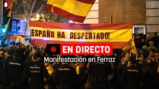 Sigue en directo la manifestación de Ferraz protesta contra el Gobierno de Pedro Sánchez [upl. by Heidi]