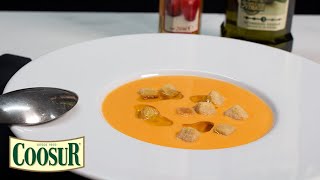 Gazpacho ANDALUZ Tradicional 🍅 Recetas de Sopas y Cremas [upl. by Lowry851]