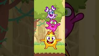 THE FLOOR IS LAVA 🌋 kidscartoon animation kidssongs kidsanimaion educationalsongs funny [upl. by Mcguire]