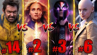 Whos the Most Powerful Mutant in the MCU  Ranking Each XMen From Weakest to Strongest [upl. by Loginov681]