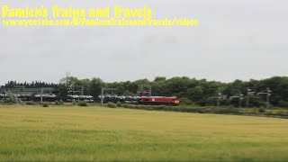 DB Cargo Class 66 No 66066 Geoff Spencer with Toyota Car Train at Irchester 3rd July 2024 [upl. by Nonnad840]