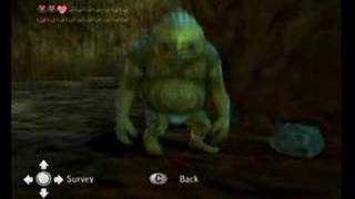 Twilight Princess Glitch  Dancing Goron [upl. by Reinhardt]