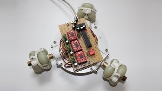 omni wheel mobile robot [upl. by Eihctir]