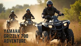 Summertime ATV trail riding on 2024 Yamaha Grizzly 700 XTR [upl. by Alahsal]