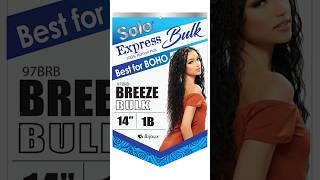 Learn BOHO BRAIDS in Minutes – Using Solo Express BREEZE Bulk amp 4X XPression [upl. by Dryfoos]