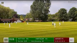 Middlewich CC 3rd XI vs Congleton 4th XI [upl. by Heymann]