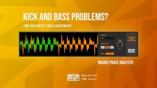 Kick And Bass  Max for Live  Orange Phase Analyzer [upl. by Enatan]