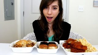 HAWAIIAN FOOD MUKBANG  Talking about my hand [upl. by Hnoj]