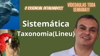 Sistemática  Taxonomia e classificação biológica de Lineu [upl. by Nynahs679]