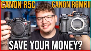 Canon R6 Mark II VS Canon R5C The Best Hybrid Cameras Money can Buy [upl. by Honeyman]