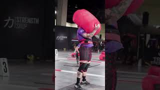 Strongman throws 300lb like bag of sweets [upl. by Ariaic781]