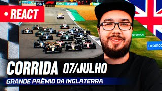 F1 REACT AO VIVO  GP DA GRÃBRETANHA DE 2024 [upl. by Ennaxxor]