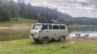 UAZ Buchanka Offroad durch die Karpaten  Teil 2 [upl. by Ayot20]