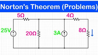 20c  🔴MIDSEM EXAMS Nortons Theorem Problems knust [upl. by Sewellyn400]