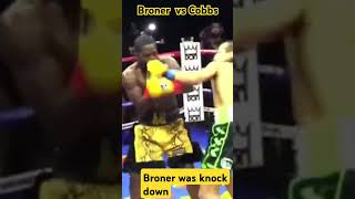 Broner vs Cobbs  Knockdown everyone knockoutpower ko boxingmatch boxing fypシ゚ [upl. by Nika]