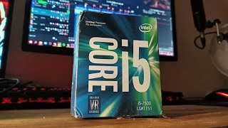 i5 7500 review  4 cores kaby lake in 2022 [upl. by Ssur]