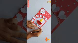 Happy Diwali greeting card making 2023  How to make Diwali card shorts happydiwali [upl. by Darwen144]