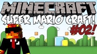 MINECRAFT  SuperMarioCraft 02 LUIGI [upl. by Hidie]