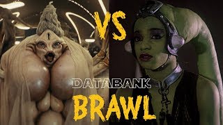 Ubbla Mollbro vs Oola  Star Wars Databank Brawl [upl. by Gluck901]