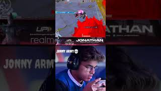 JONATHAN GAMING HACKER LIKE 1v4 CHULTH 🤯 jonathangaming viralsorts bgmi treanding [upl. by Doble]