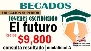 Resultados de la beca Jóvenes Escribiendo el Futuro 20222 ¡Modalidad A [upl. by Ahseei]