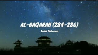 AL BAQARAH 284286  SALIM BAHANAN [upl. by Dian894]