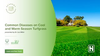 Academy 2023 Lee Miller Common Diseases on Cool and Warm Season Turfgrass [upl. by Ofilia134]