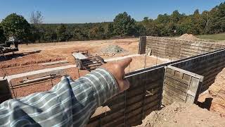 TLC Home Build  Basement walls part 2 and Electrical part 1  Day 37 [upl. by Normandy455]