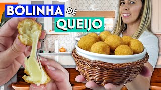 BOLINHA DE QUEIJO CROCANTE DE FESTA [upl. by Krauss475]