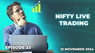 Nifty Live Trading 12 November 2024 [upl. by Donavon178]