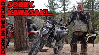 FLOGGING the Kawasaki KLX300 Off Road Test Ride at Alpinestars Adventure Tour 2023 [upl. by Burrell255]