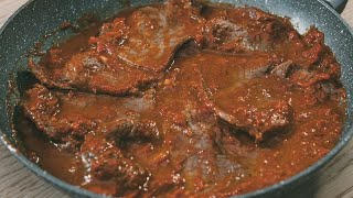 CARNE ALLA PIZZAIOLA ORIGINALE la ricetta classica della nonna per farla tenerissima in poco tempo [upl. by Arit]