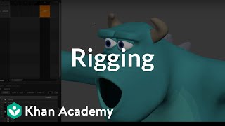 Welcome to rigging  Rigging  Computer animation  Khan Academy [upl. by Ahsiuqal75]