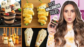 Last Minute EASY Halloween Treats  Halloween Recipes  DIY Snacks by Rosanna Pansino [upl. by Nasah]