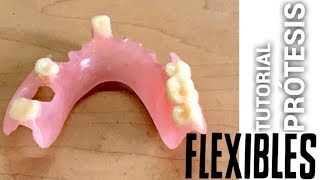 PRÓTESIS DENTAL FLEXIBLES PASO A PASO [upl. by Nahtanhoj]