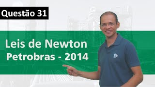 Exercício resolvido  Leis de Newton  Petrobras 2014  117 [upl. by Forster9]