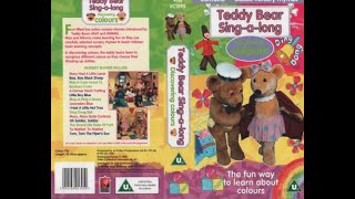 Teddy Bear Sing Along Discovering Colours 1995 UK VHS [upl. by Notniv824]