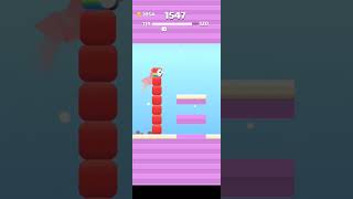 Wait for end 😱  square bird game  short trending game Anurag gamer [upl. by Earahc]